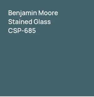 Sage Brush Family Home | Twilly & Fig Benjamin Moore Stained Glass