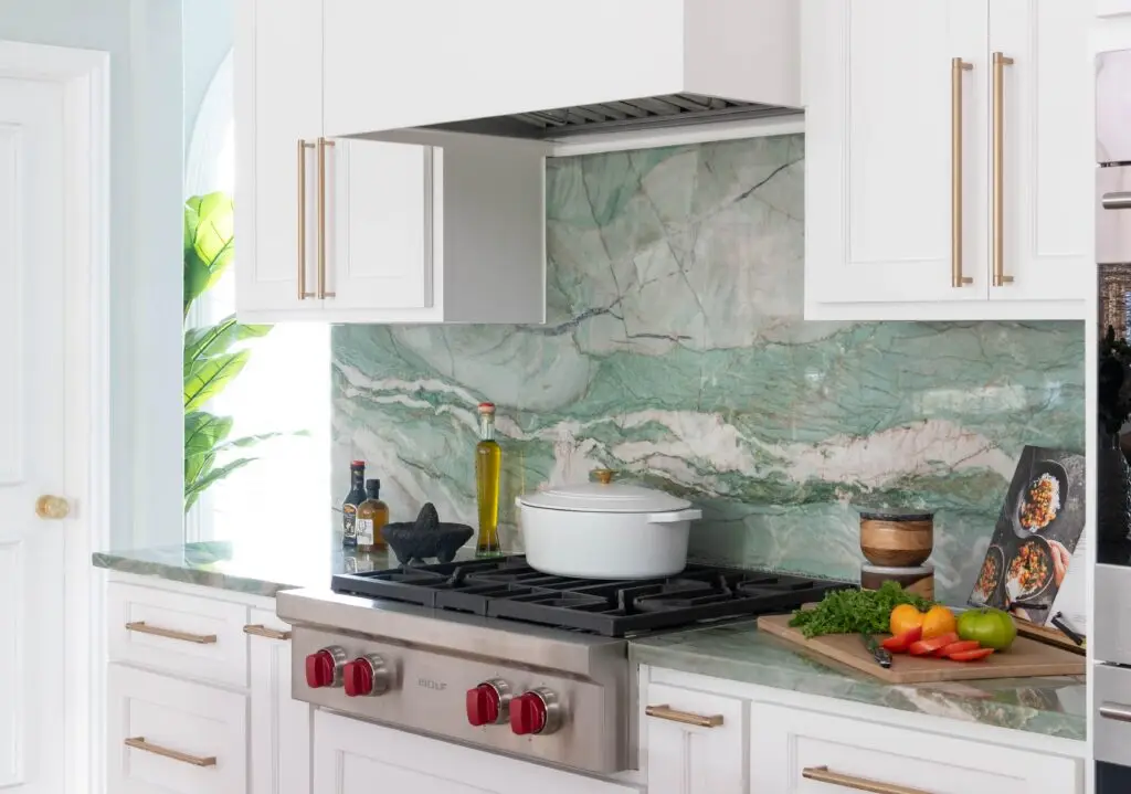 Tile Designs with Soul: Unique Custom Design | Twilly & Fig Colorful Kitchen Backsplash