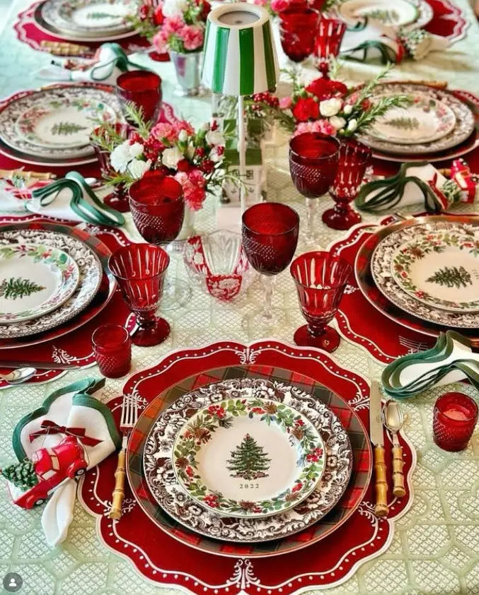 Creating A Beautiful Christmas Table | Twilly &Amp; Fig Christmas Table - Holiday Decor