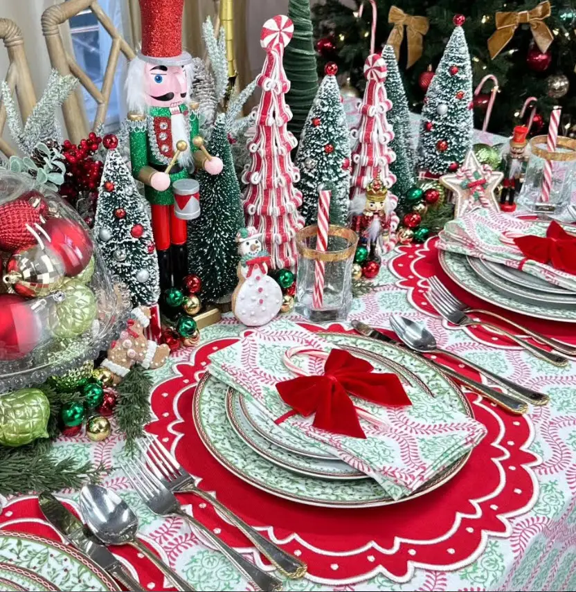 Creating A Beautiful Christmas Table | Twilly &Amp; Fig Christmas Table - Holiday Decor