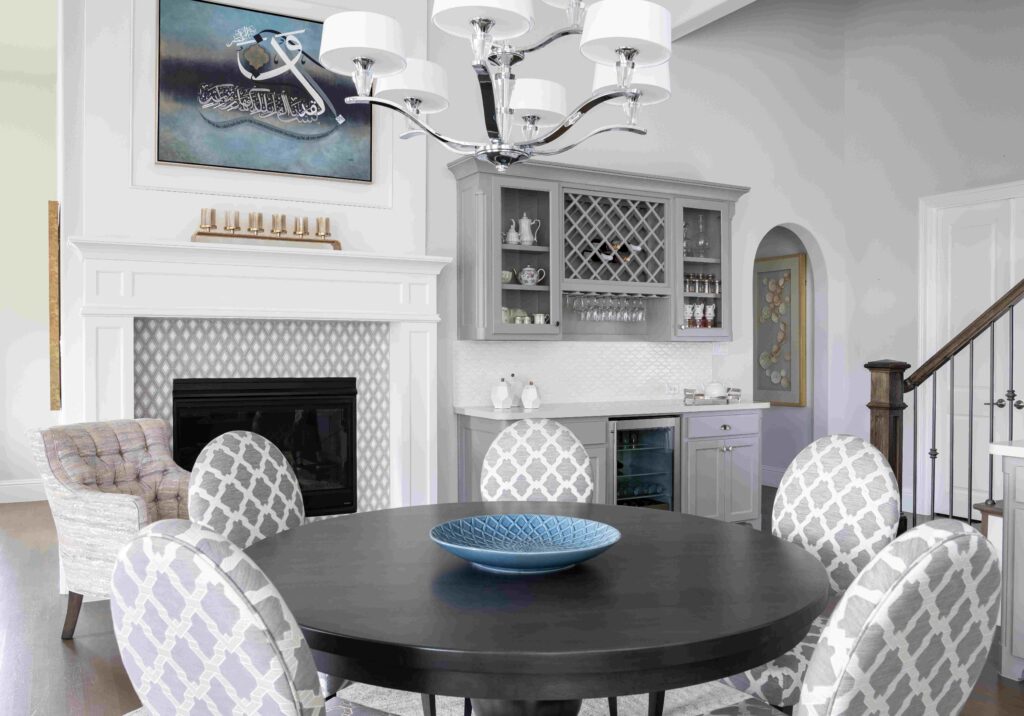 Neutral Dining Room Palette - Interior Design Color Choices