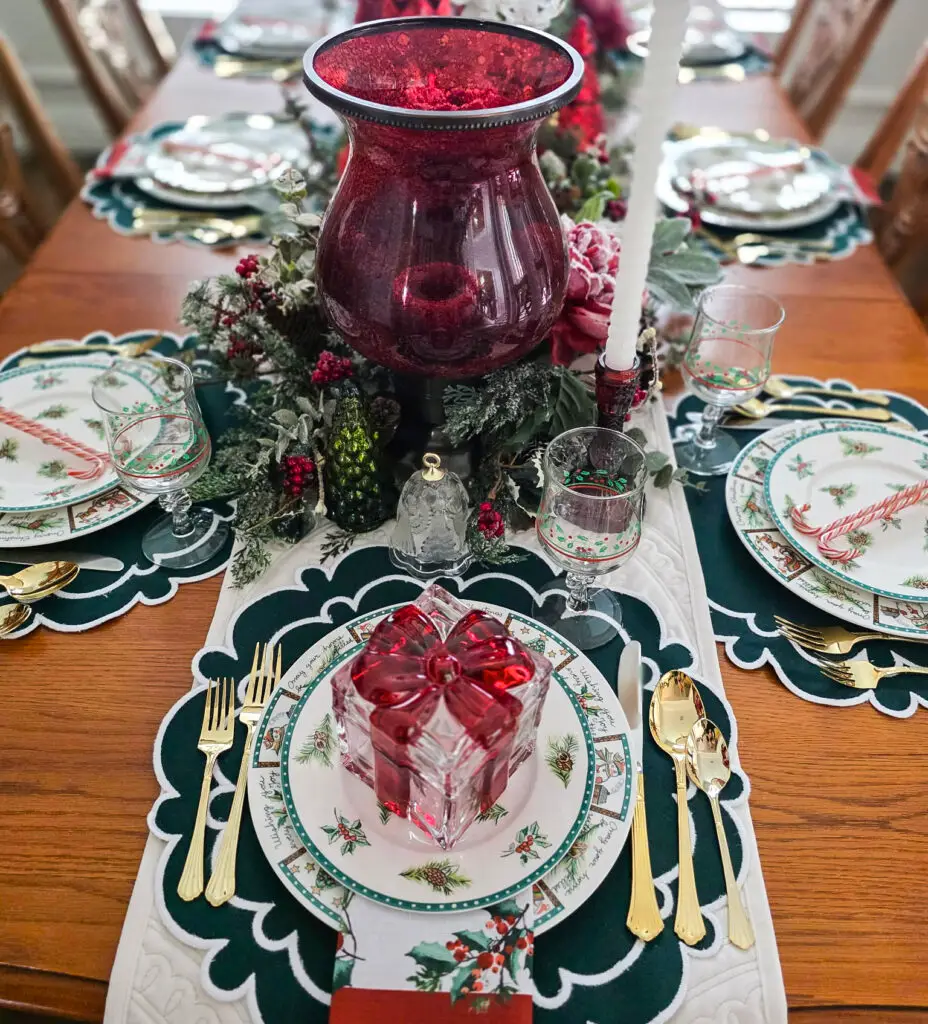 Creating A Beautiful Christmas Table | Twilly &Amp; Fig Christmas Table - Holiday Decorating