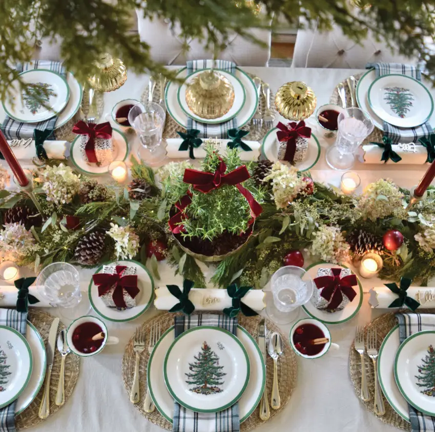 Creating A Beautiful Christmas Table | Twilly &Amp; Fig Christmas Table - Holiday Decor