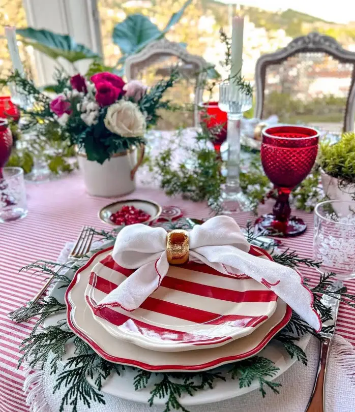 Creating A Beautiful Christmas Table | Twilly &Amp; Fig Christmas Table - Holiiday Decor